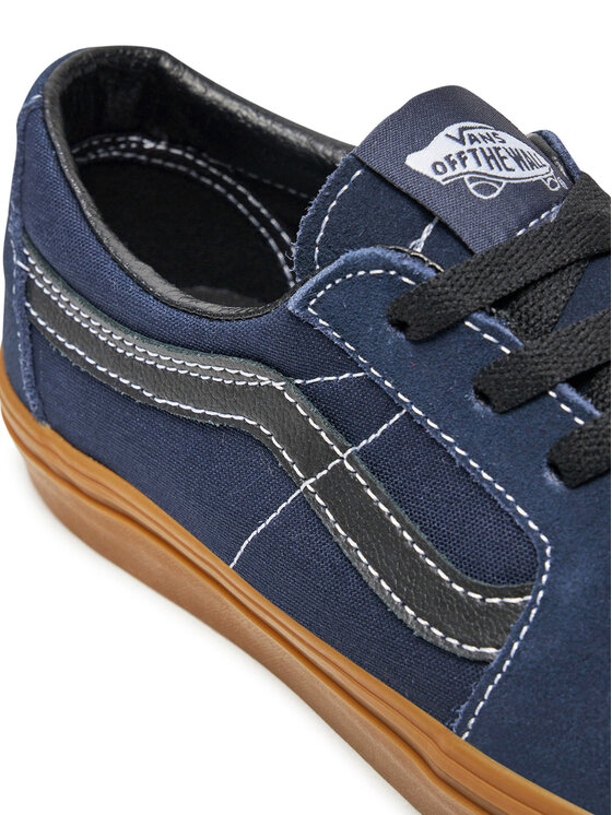 Vans Sneakers aus Stoff Sk8 Low VN0009QRNVY1 Dunkelblau Modivo