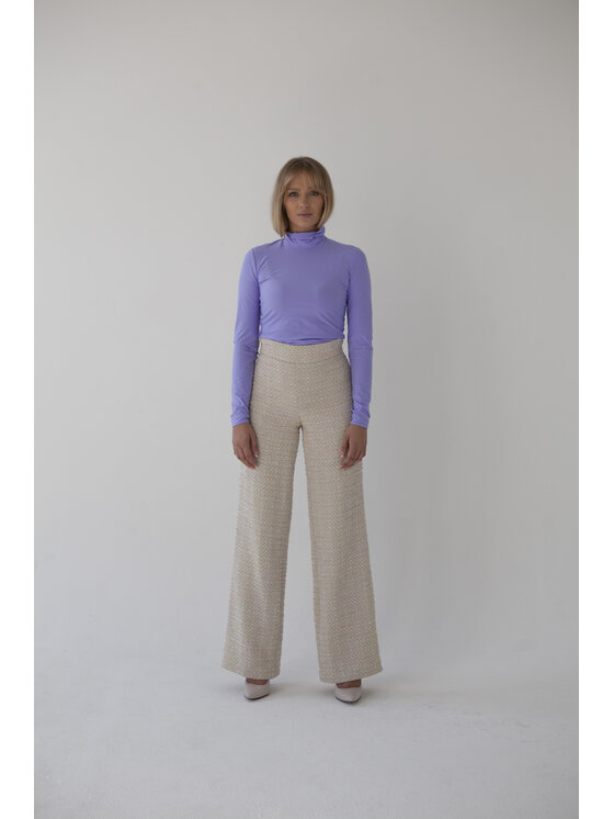 Marta Banaszek Marta Banaszek Golf Maya Fioletowy Comfortable Fit