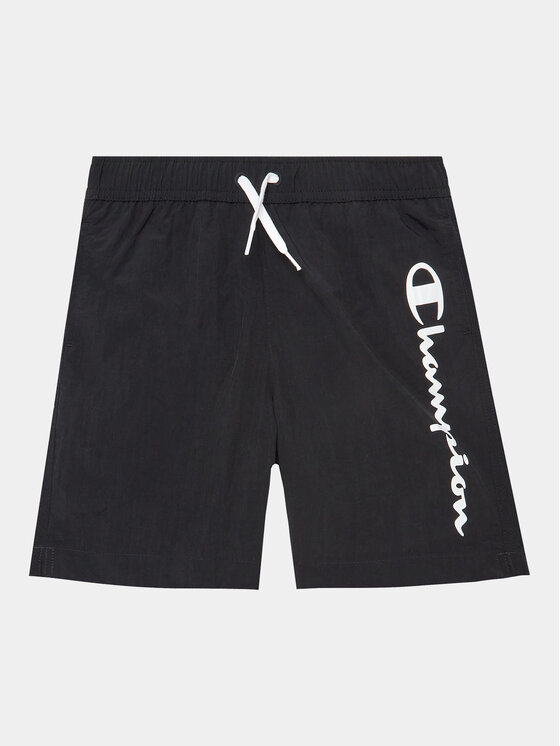 Champion Športové kraťasy 306107 Čierna Regular Fit