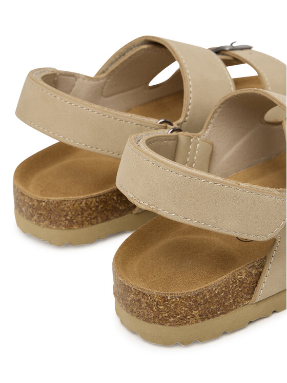 Calvin Klein Calvin Klein Sandały Velcro V3X2-83328-0315 S Beżowy