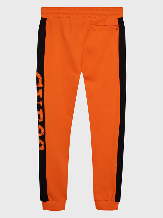 Guess Guess Pantaloni da tuta N3RQ12 KA6R3 Arancione Regular Fit