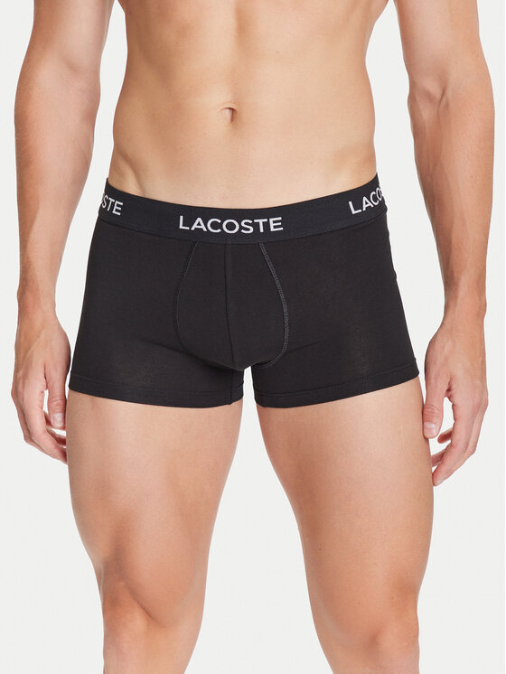 Lacoste Lacoste Set od 5 pari bokserica 5H1292 Crna
