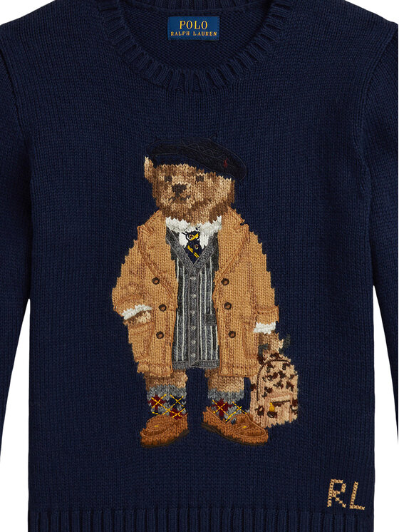Polo Ralph Lauren Polo Ralph Lauren Sweater 313978870001 Sötétkék Regular Fit