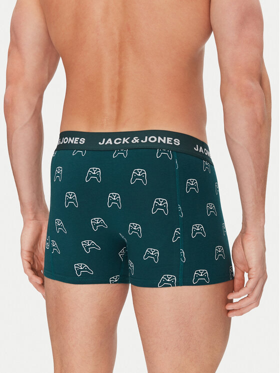 Jack & Jones Jack & Jones Komplet bokserek Denim Dog 12275817 Kolorowy