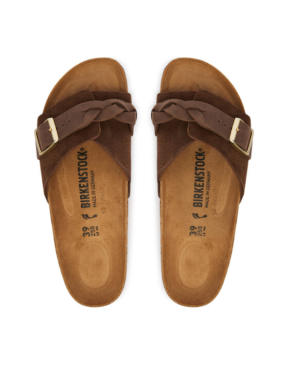 Birkenstock Birkenstock Papucs Oita Braided 1031734 Barna