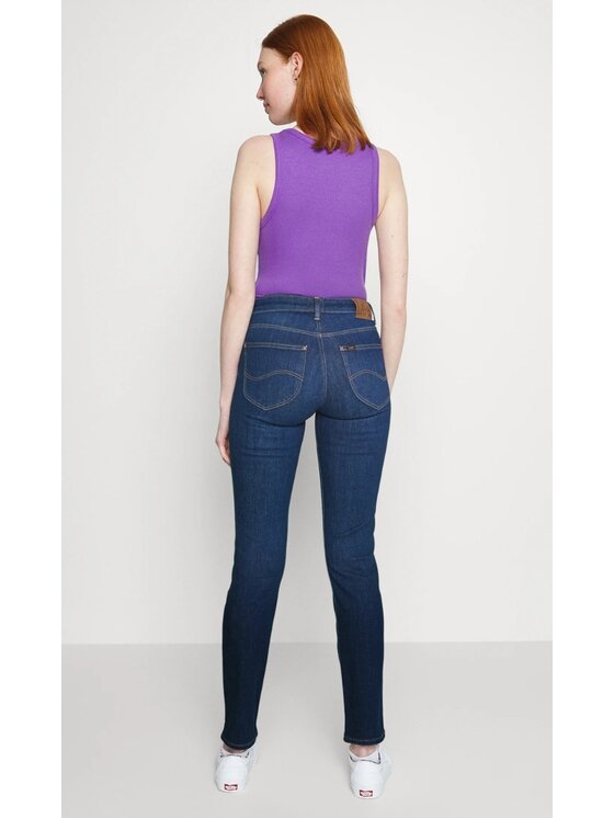 Lee Lee Jeansy Elly Niebieski Slim Fit