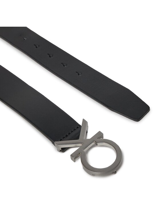 Calvin Klein Calvin Klein Vīriešu josta Ck Buckle Belt 35Mm K50K506849 Melns