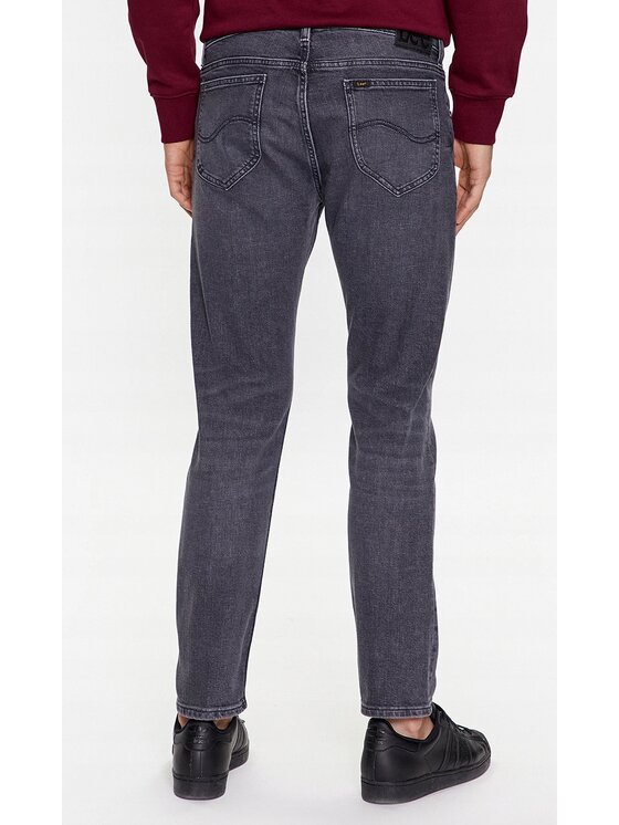 Lee Lee Jeansy Rider Szary Slim Fit