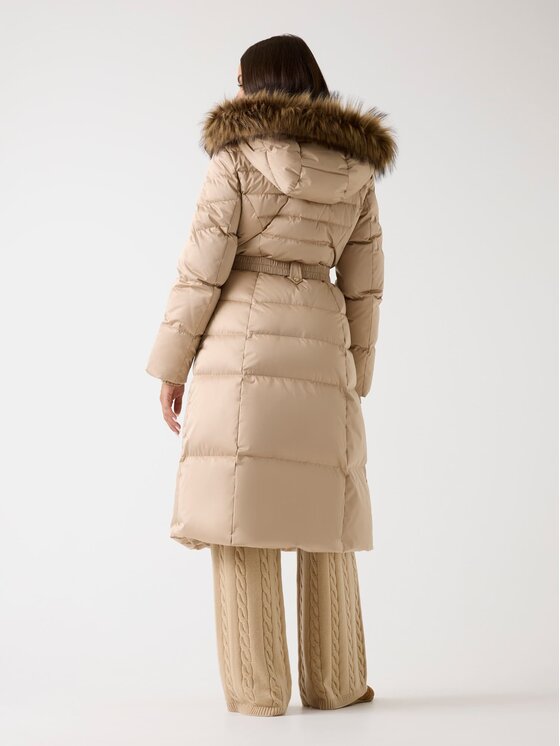 Guess Guess Преходно яке 179257 Бежов Classic Fit