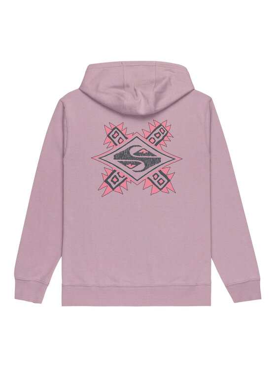 Quiksilver Quiksilver Bluza Graphic  EQYFT05131 Fioletowy Regular Fit
