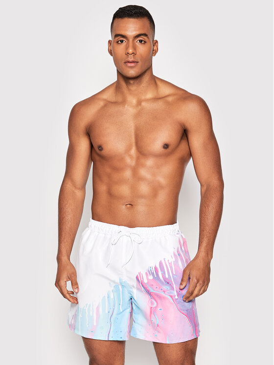 Pantaloncini da bagno Paint Droplets Multicolore