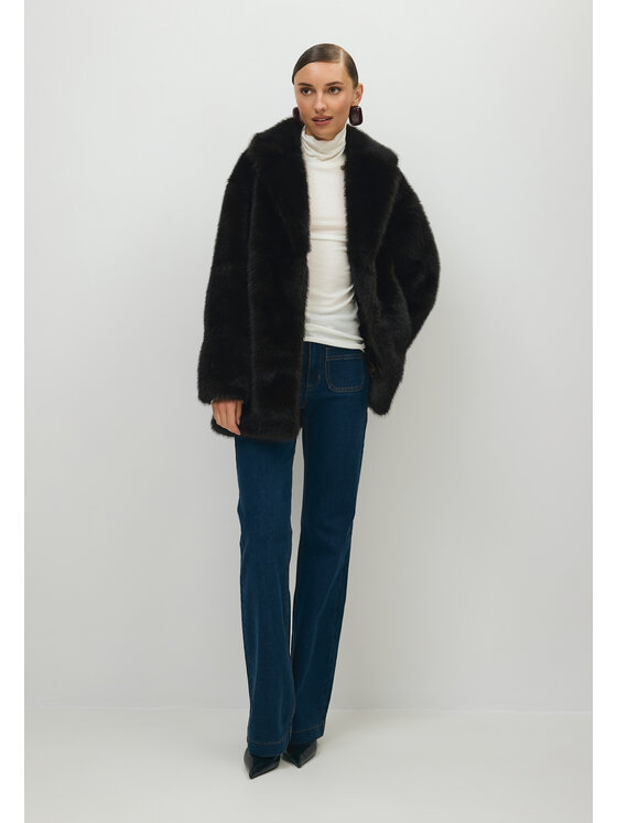 BIZUU BIZUU Kožešina WINTER WARM FLUFFY FUR Hnědá Standard Fit