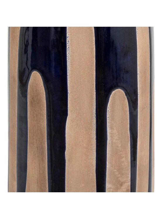 MIAhome MIAhome Wazon terracotta granatowy TERRA 40 cm Granatowy