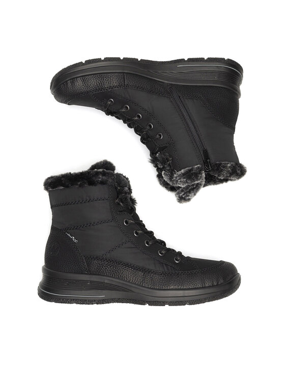 Rieker Rieker Botine L7742-00 Negru