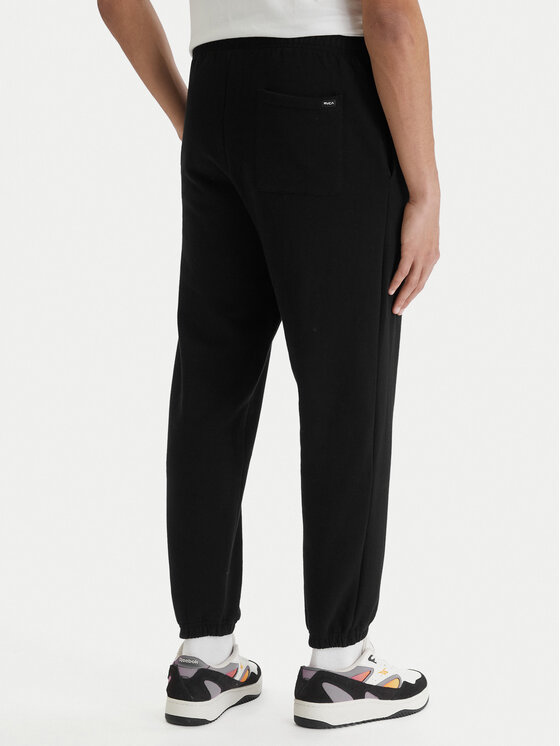 RVCA RVCA Spodnie dresowe Va Essential AVYNP00211 Czarny Relaxed Fit
