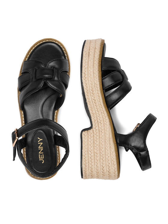 JENNY JENNY Espadryle CEO-HJY020445A-1 Czarny