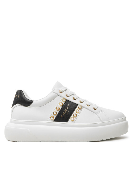 TWINSET Superge Sneaker 242TCP01E Bela