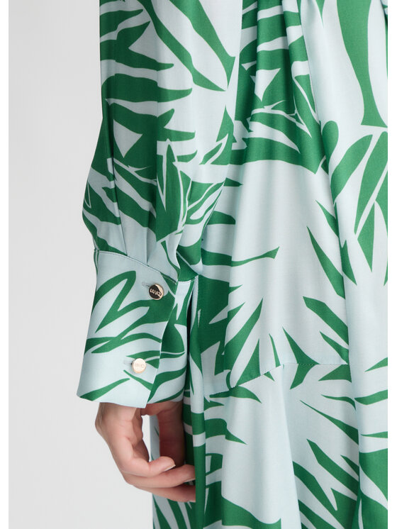 Liu Jo Liu Jo Vestito da giorno CA53 Verde Regular Fit