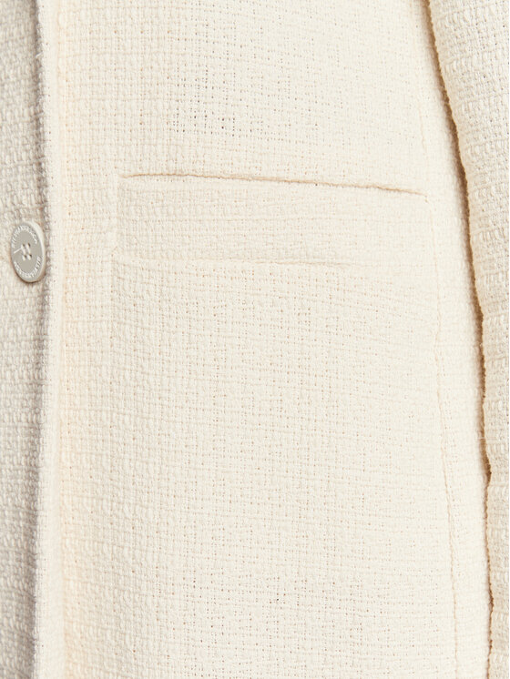 Silvian Heach Silvian Heach Übergangsmantel GPP23192CP Écru Regular Fit