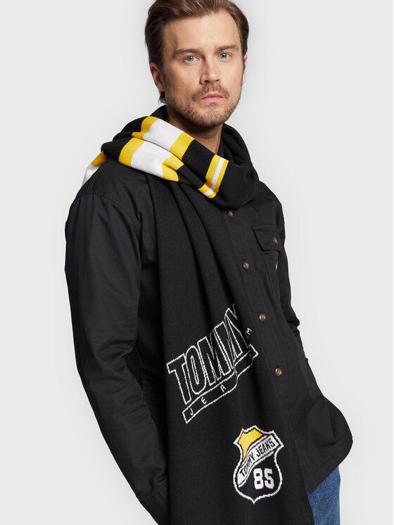 Tommy Jeans Tommy Jeans Κασκόλ AM0AM10633 Μαύρο