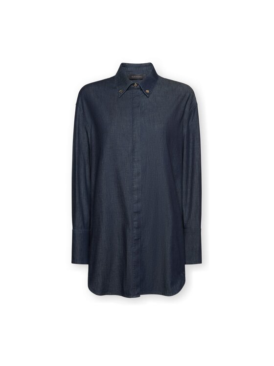 Elena Mirò Elena Mirò Camicia 5410P000265N034 Blu Regular Fit