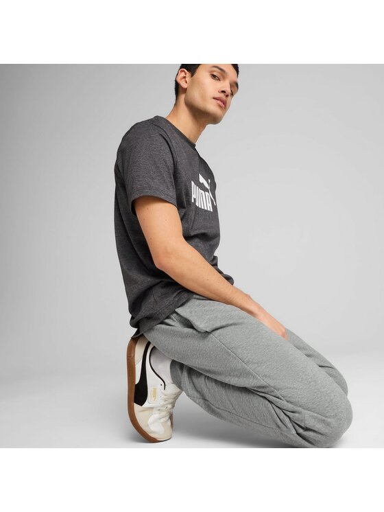 Puma Puma Spodnie dresowe 682608 Szary Regular Fit