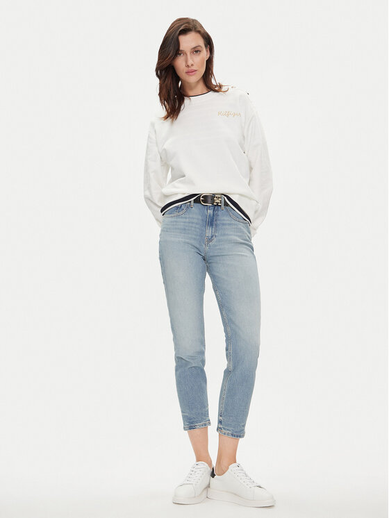 Tommy Hilfiger Tommy Hilfiger Дънки WW0WW41316 Син Slim Fit