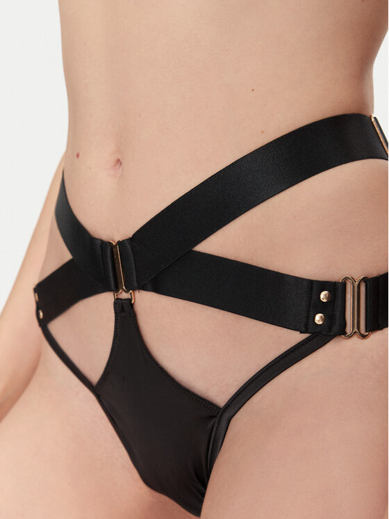 Hunkemöller Hunkemöller Culotte brasiliana Colette 301145 Nero