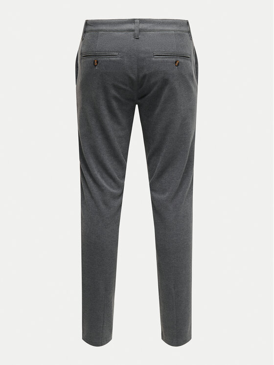 Only & Sons Only & Sons Pantaloni chino 22031061 Gri Slim Fit