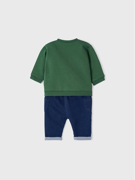 Completo felpa e pantaloni di tessuto 2524