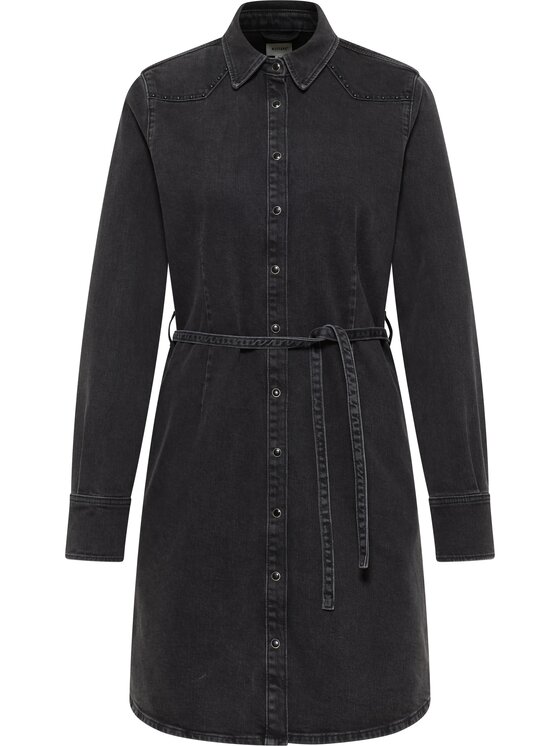 Mustang Mustang Vestito da giorno Ravenna Nero Regular Fit