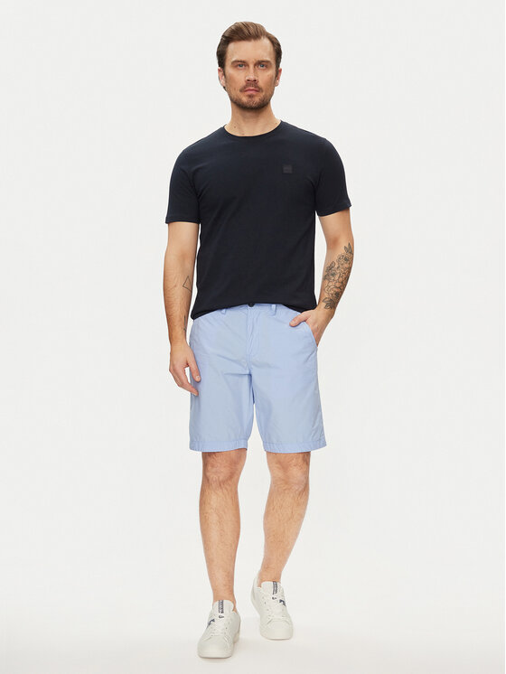 Napapijri Napapijri Pantaloncini di tessuto Nakuru 6 NP0A4HRV Blu Regular Fit