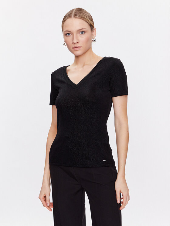 Morgan Morgan Bluse 212-DIWI Schwarz Regular Fit