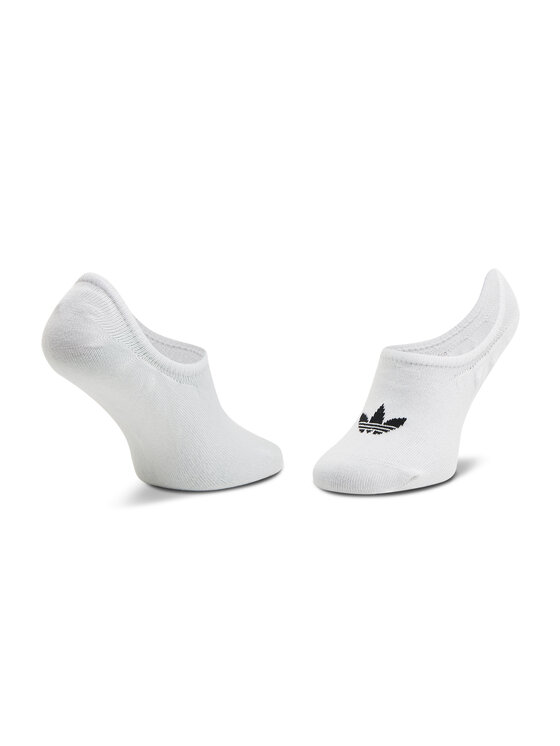 adidas adidas Σετ 3 ζευγάρια κάλτσες σοσόνια unisex No-Show Socks 3P FM0676 Λευκό
