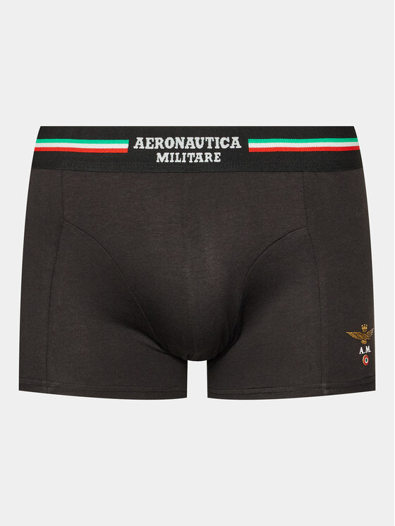 Aeronautica Militare Aeronautica Militare Set od 2 para bokserica AM1UBX001 Crna