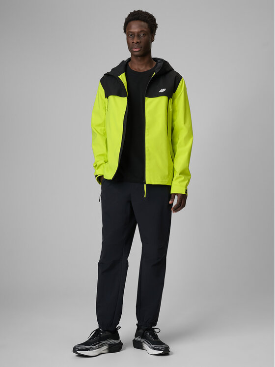 4F 4F Kurtka przejściowa CITY JACKETS Zielony Regular Fit