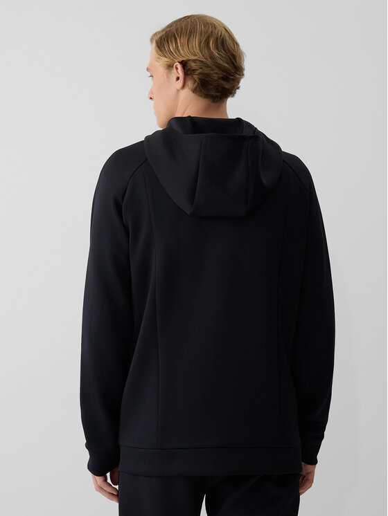 4F 4F Bluza techniczna TRAINING Czarny Regular Fit