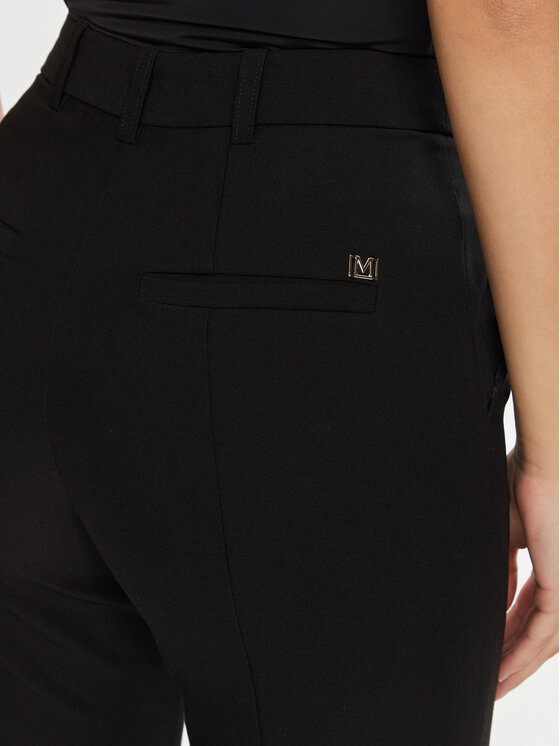 Marciano Guess Marciano Guess Παντελόνι chino Celia 4BGB04 7046A Μαύρο Regular Fit