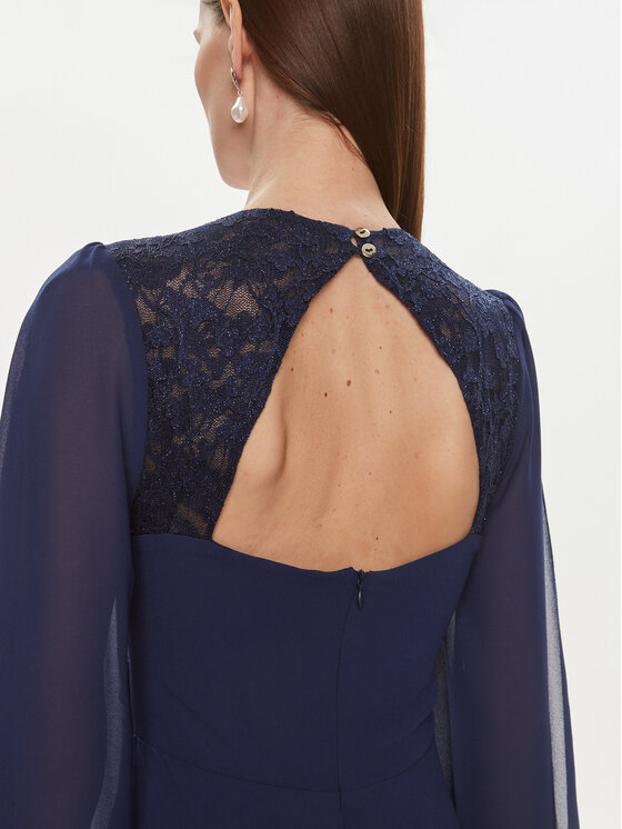 Rinascimento Rinascimento Abendkleid CFC0117605003 Dunkelblau Regular Fit