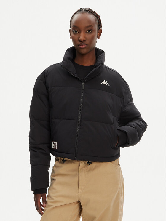 Kappa Kappa Geacă de iarnă Authentic Gasita 371F65W Negru Oversize