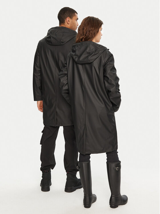 Hunter Hunter Geacă de ploaie Andrea HARU0002242 Negru Regular Fit