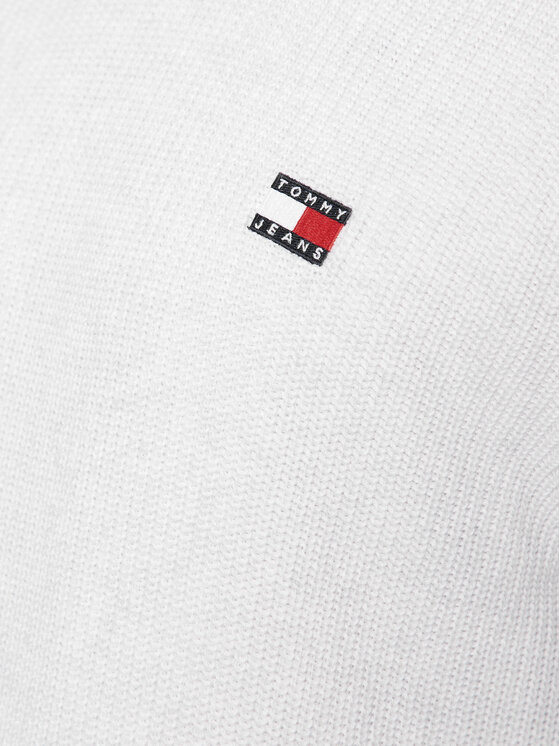 Tommy Jeans Tommy Jeans Пуловер Tonal Xs Badge DM0DM17776 Сив Regular Fit