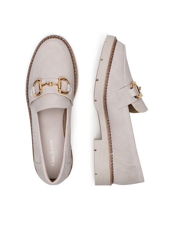Clara Barson Clara Barson Mokasyny EVELINNE WS5885-01 Beżowy