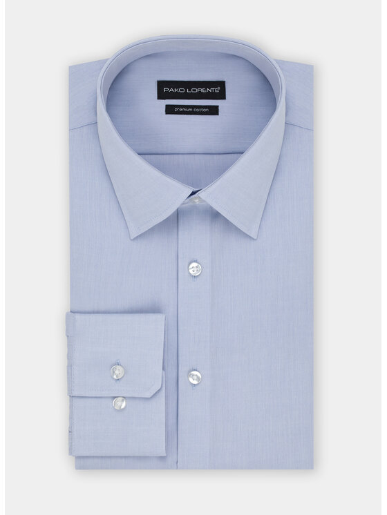 Pako Lorente Pako Lorente Koszula P000B-1X-001 Niebieski Slim Fit