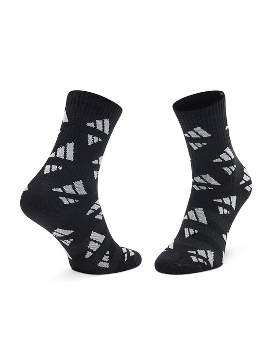 Calzini lunghi unisex Crew Aop 2 Pp HE2963 Bianco