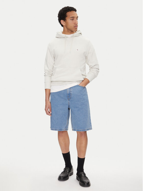 Calvin Klein Jeans Calvin Klein Jeans Mikina J30J327113 Écru Regular Fit