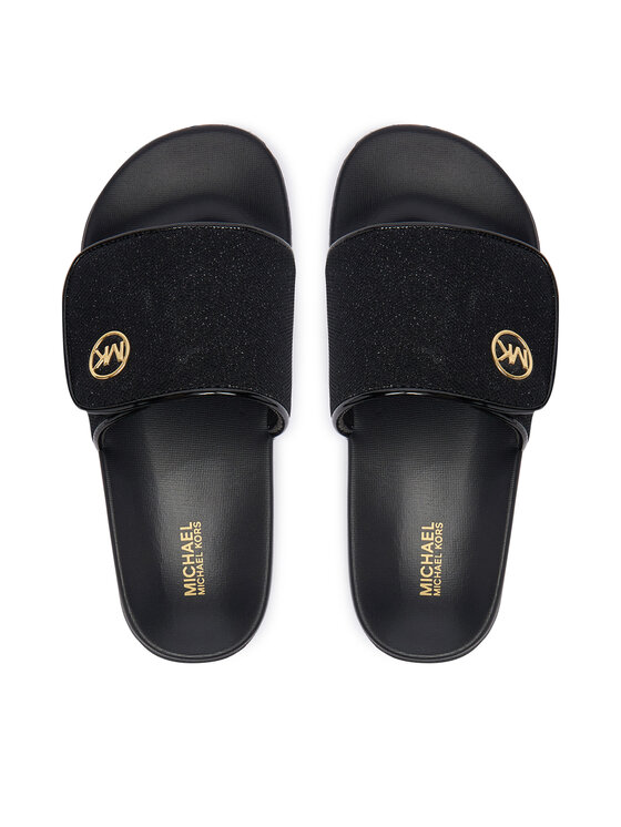 MICHAEL Michael Kors MICHAEL Michael Kors Шльопанці Jett Darby MK04190001 Чорний