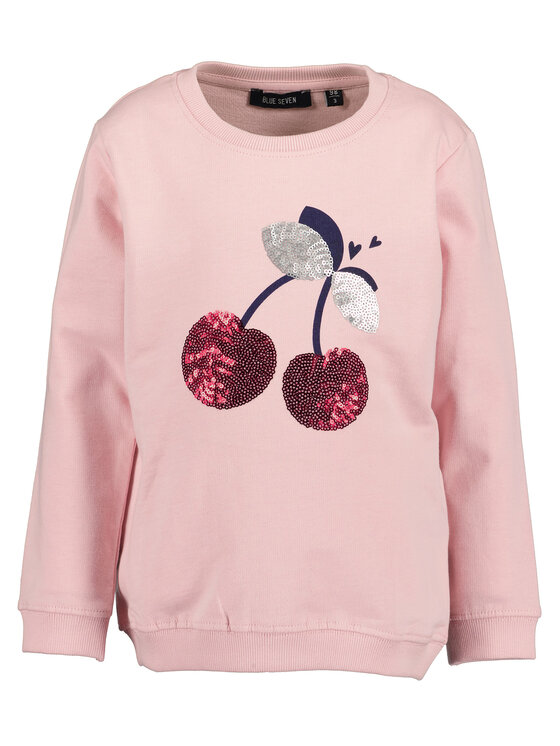 Blue Seven Blue Seven Суитшърт 717594 X Розов Regular Fit