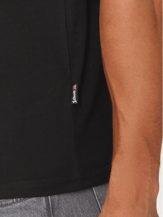 SCHOTT N.Y.C. SCHOTT N.Y.C. T-shirt TSLOGO Crna Regular Fit