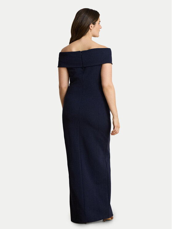 LAUREN RALPH LAUREN LAUREN RALPH LAUREN Φόρεμα βραδινό 253P13931002 Σκούρο μπλε Slim Fit